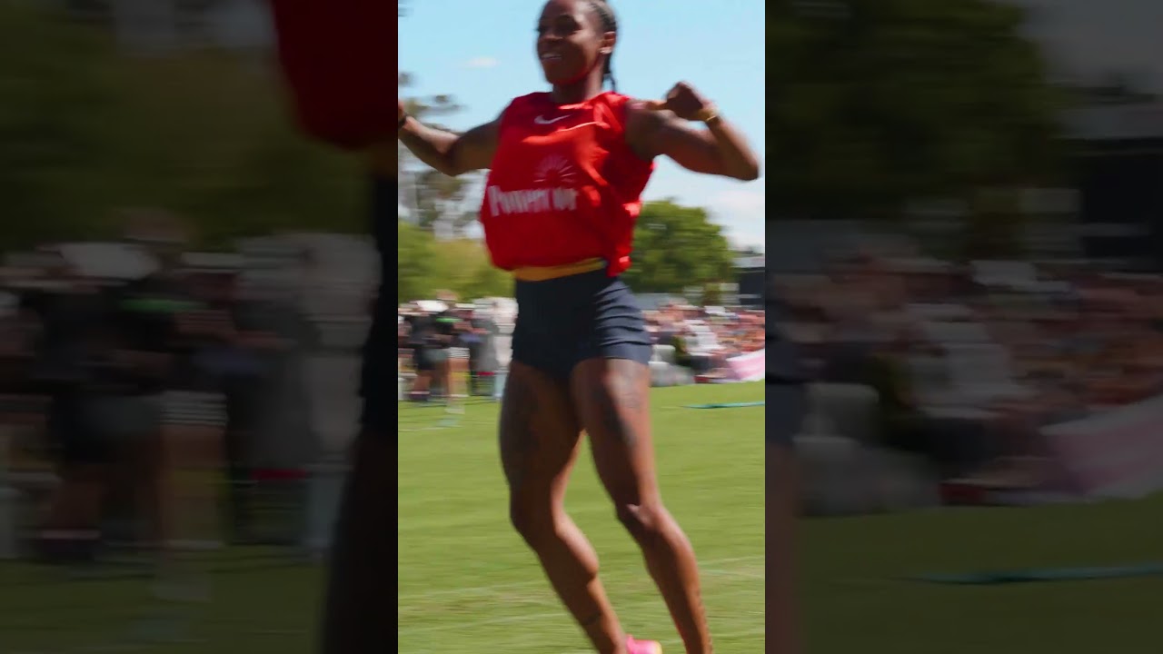 No deficit can stop Sha'Carri from charging to the line 💅