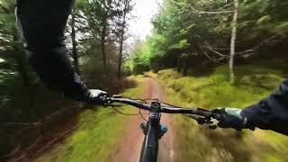 Flat White - The Golfie, Innerleithen, Scotland MTB (Insta360 X3) December 2022