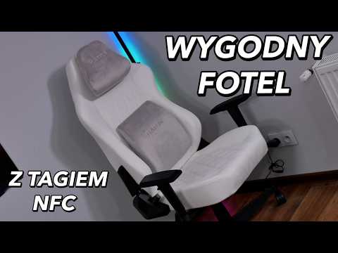 Comfortable gaming chair in elegant white - Hator Darkside L