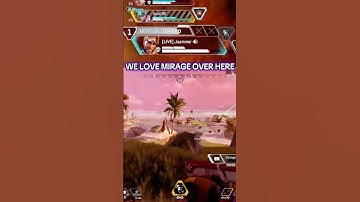 Mirage fights are too fun #apexlegends #apex #shorts