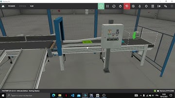 Sorting Station - FACTORY I/O Scene - Programming - TIA Portal