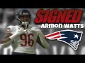 Patriots Sign DT Armon Watts to 1-Year Contract | 2024 NFL Free Agency