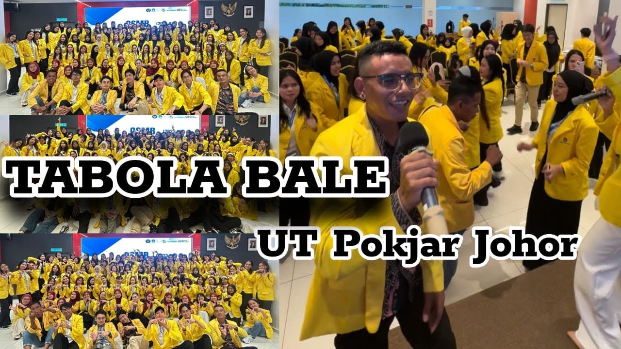 GACOR🕺💃Tabola Bale Bersama Mahasiswa/i 🇲🇨UT Pokjar Johor🇲🇾