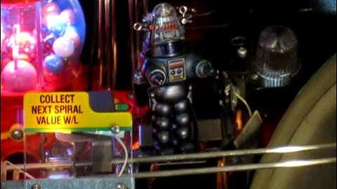 Robby the Robot Mod on Twilight Zone Pinball Machine