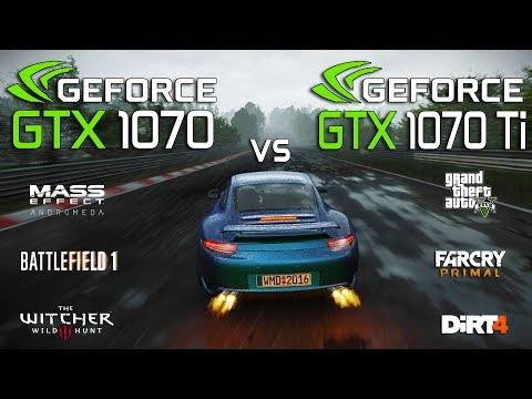 GTX 1070 Ti vs GTX 1070 Test in 7 Games