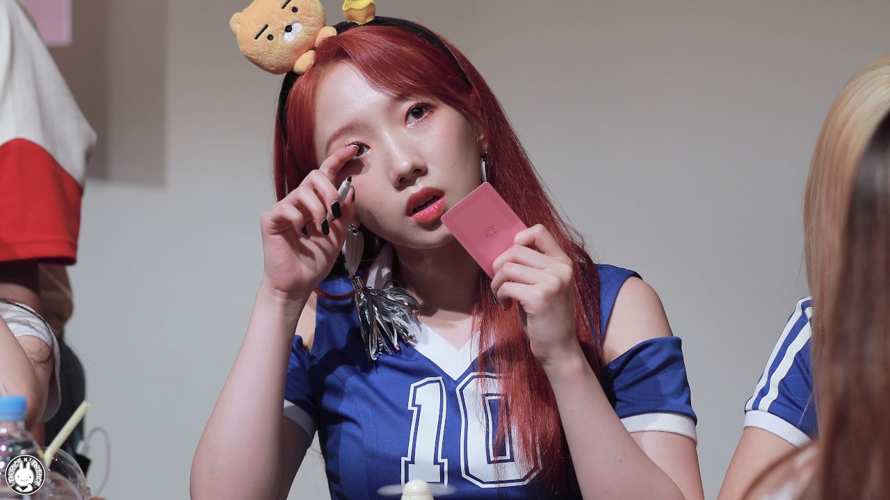 4K 170716 우주소녀 미기 직캠 팬사인회 WJSN(MEI QI) Fancam @[HAPPY MOMENT] 팬사인회 중구청소년 수련관 By 벤뎅이