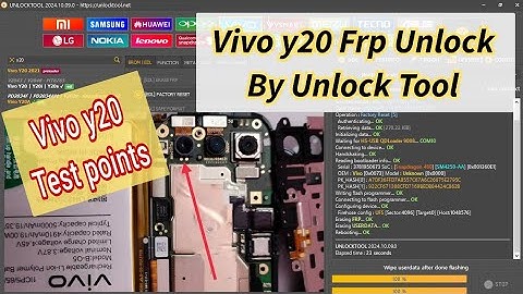 Vivo Y20 Y20i Y20S v2027 FRP & Pattern Lock Remove By Unlock Tool