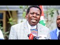 LIVE EUGENE WAMALWA ADDRESSING THE NATION LIVE EUGENE WAMALWA ADDRESSING THE NATION