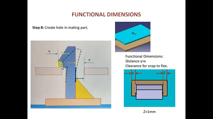 CATIA V5-PLASTIC DESIGN FEATURE:SNAP