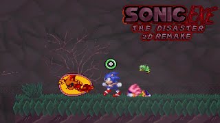 Sonic.exe The Disaster 2D Remake momentsCan Sonic,Classic Amy,and Metal Sonic escape from the Exe
