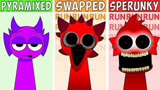 Incredibox Sprunki Animated Pyramixed Vs Swapped Vs Sperunky