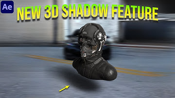 2025 After Effects New 3D Shadows Feature is a Game Changer!