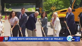 State hosts groundbreaking for I-81 project