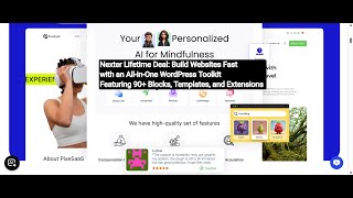 Nexter Lifetime Deal! : Build Faster WordPress Sites Without Code with Nexter