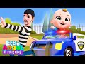 Police Car Song | Little Angel And Friends Kid Songs