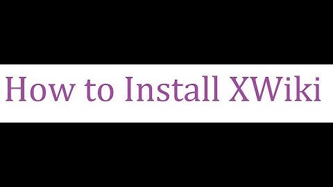 How to Install #XWiki centos
