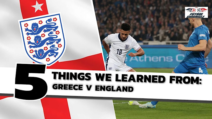 5 Things We Learned from Greece v England - UEFA Nations League 2024-25 Review
