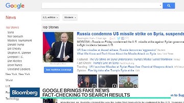 Google Brings Fake News Fact-Checking to News Searches