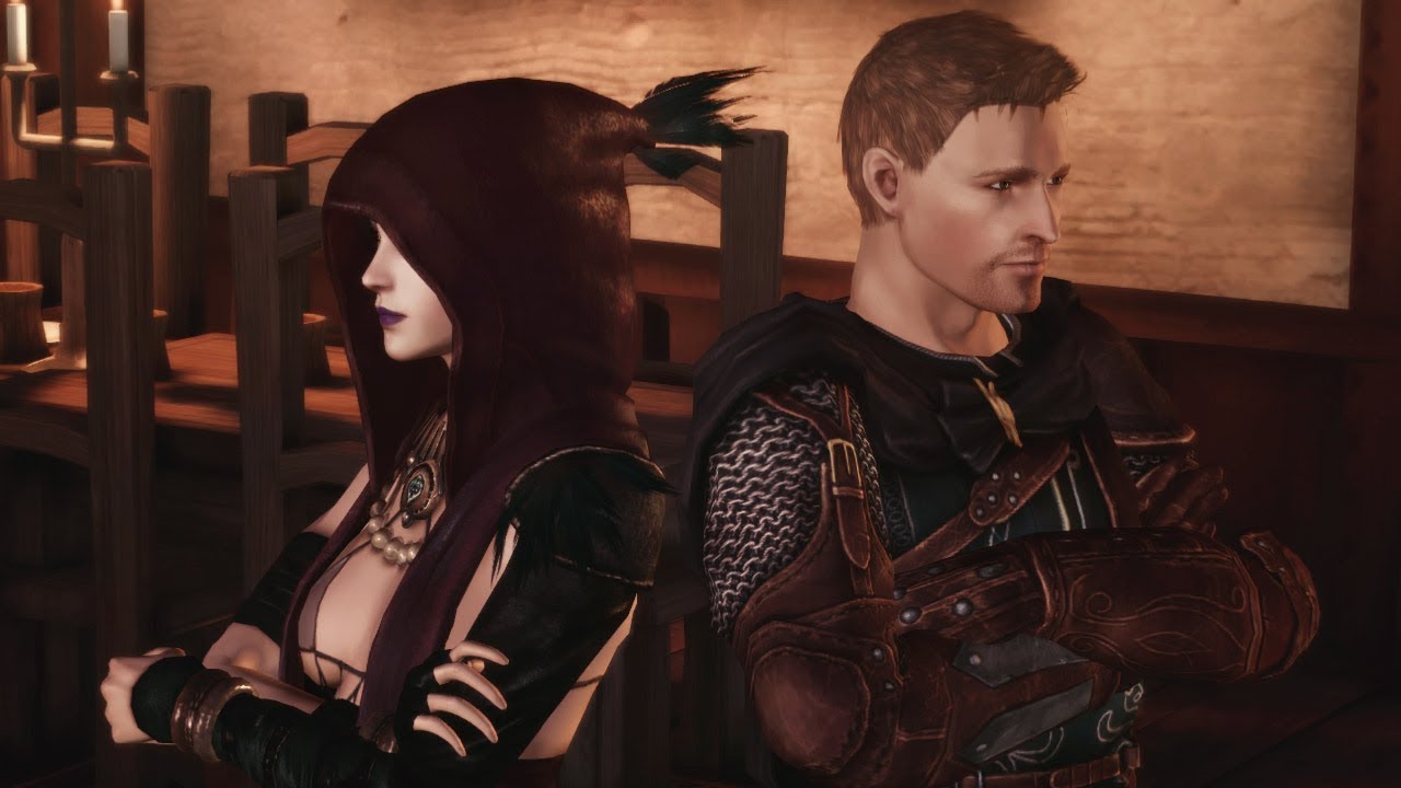 Dragon Age: Origins Morrigan, Alistair, Leliana and Zevran