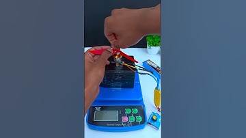 Brushless motor thrust test 💡