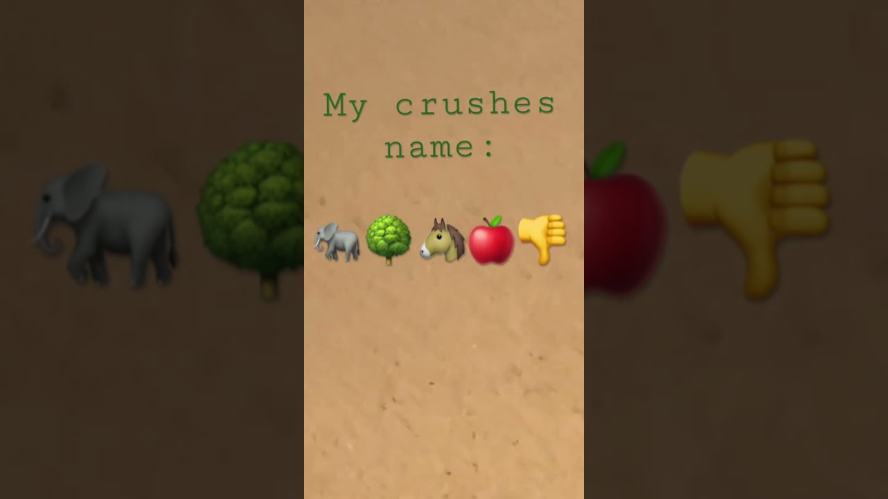 My Crushes Name YouTube My Crushes Name YouTube