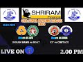 Live shriram finance  cha super division league 2024 ib vs sdat match 45 icf vs gst match 46 sdl