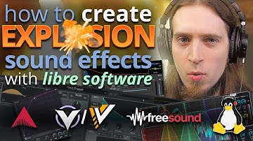 How to create EXPLOSION sound effects?