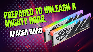 DDR5 Really worth it? Apacer Panther RGB DDR5 6400mhz Ram