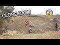 CRAZY KIDS JUMPING OVER EACH OTHER ON DIRT BIKES!