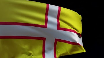 Dorset flag background 40secs- free stock footage
