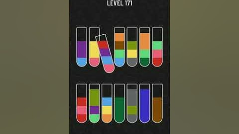 Water Sort Puzzle Level 171 | Level 171