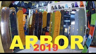Arbor 2019 - обзор всех сноубордов коллекции + изменения по креплениям. - Видео от Тимур Зимин