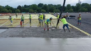 Concrete Pour at Henrico Sports & Events Center - June 9, 2022