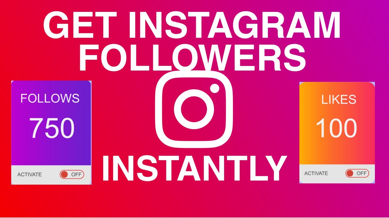 How to get Instagram followers instant in simple steps YouTube