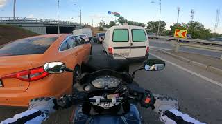 Honda CBF600S on city streets Part 85