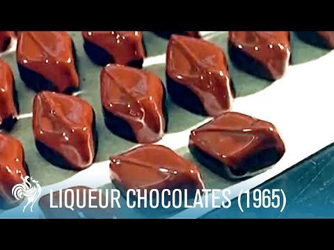 Making Liqueur Chocolates: Boozy Sweet Treats (1965) | British Pathé