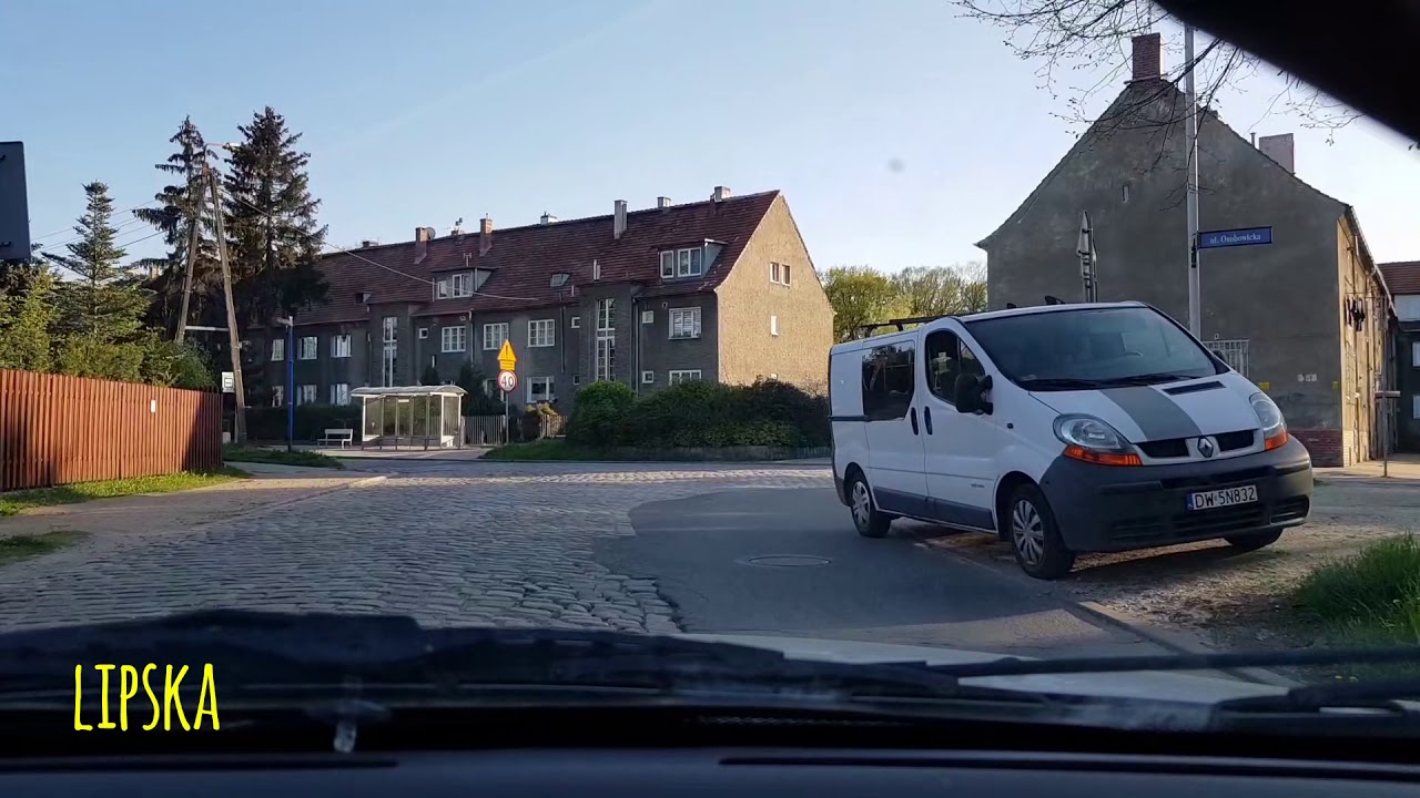 Osobowice zza kierownicy.