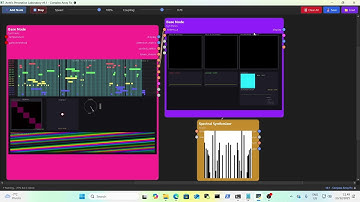 Perception lab does interference between frontal lobe and temporal lobe and turns it to synth sounds