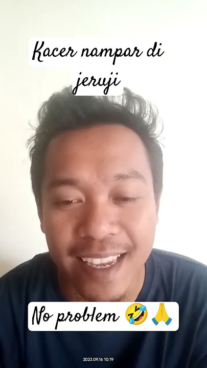 #kacer nampar di gantang, begini solusinya!