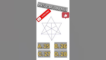 Count no. of triangles : 99% Fail #shorts #shortsvideo