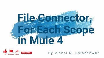 File Connector in Mule 4 | On New or Updated File | ForEach Scope | Iterate data with ForEach Scope