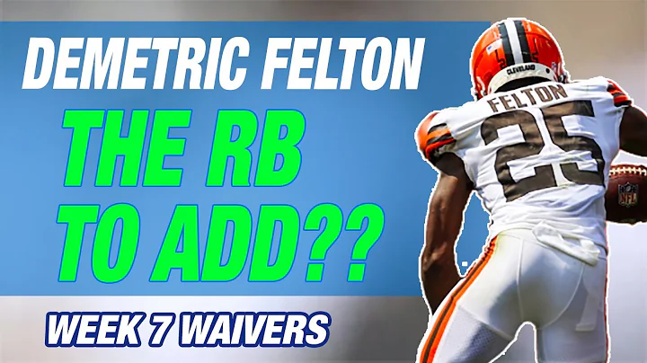 Demetric Felton or D'Ernest Johnson? Waiver Wire A...