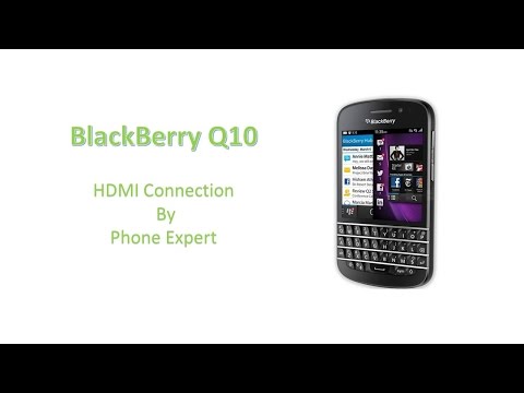 BlackBerry Q10 - HDMI Connection