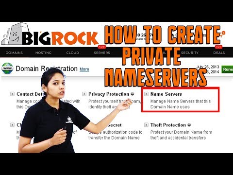 HOW DO I CREATE PRIVATE NAMESERVERS AT BIGROCK [STEP BY STEP]☑️