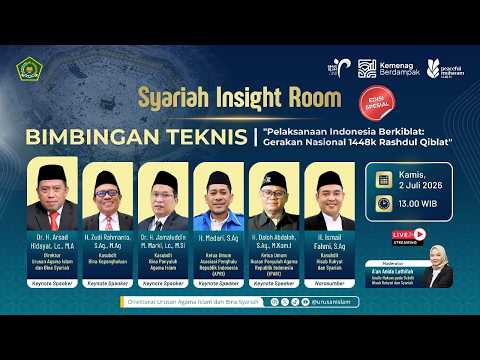 🔴LIVE !! | Indonesia Berkiblat : Gerakan Nasional 1448 H Titik Rashdul Kiblat