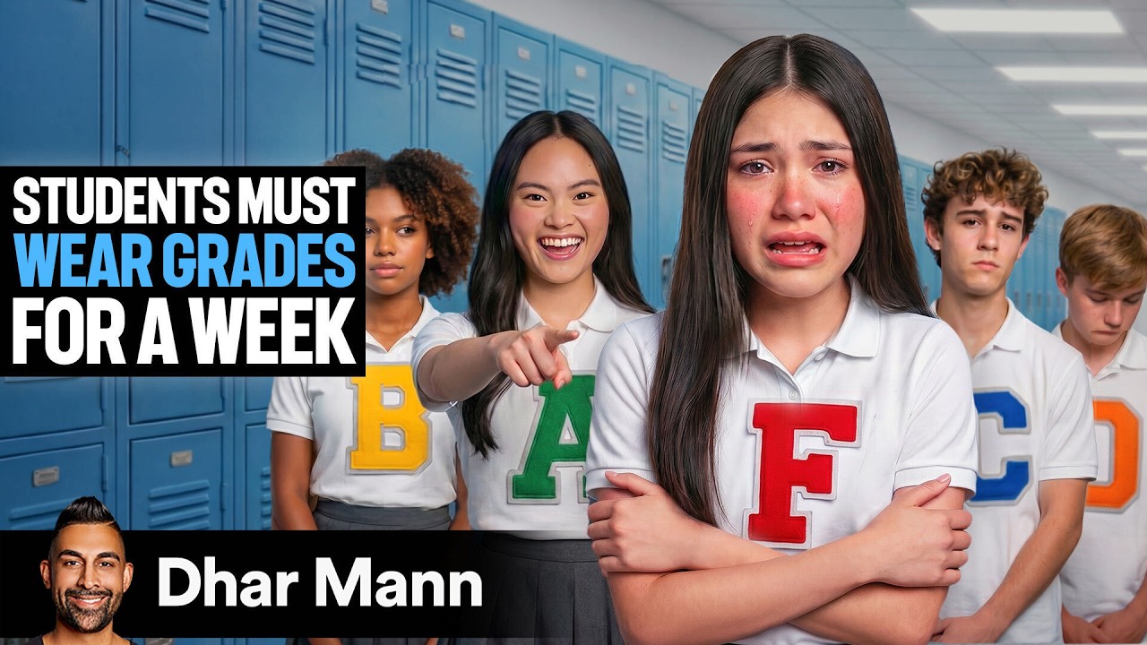 Students Must Wear Grades For A Week | Dhar Mann Studios