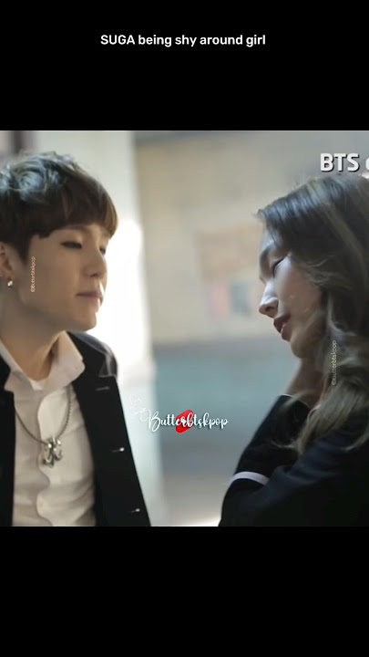 SUGA being shy around girl and jhope teasing him 😂💖