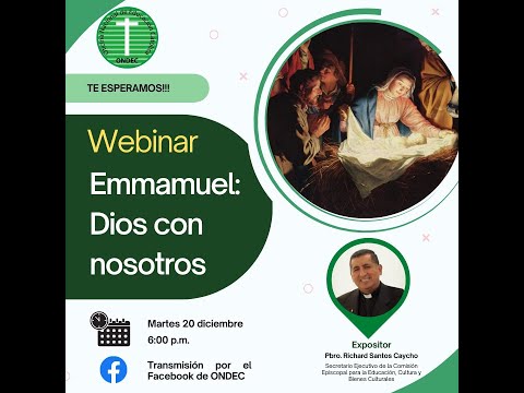 Webinar Enmanuel "Dios con nosotros"