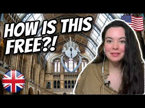 American Reacts to THE NATURAL HISTORY MUSEUM IN LONDON