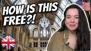 American Reacts to THE NATURAL HISTORY MUSEUM IN LONDON